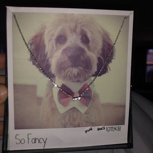 Kitsch Charm Jewelry So Fancy Sterling Silver Bow